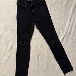Hollister Black Skinny Jeans for Women